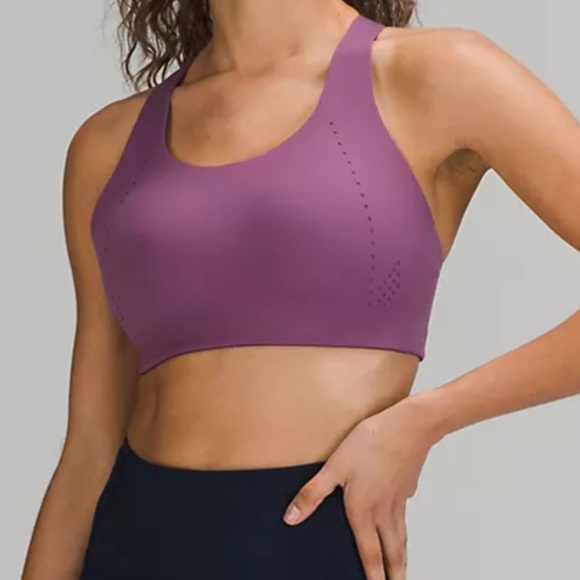Lululemon AirSupport Bra Vintage Plum/Vivid Plum NWT 34D